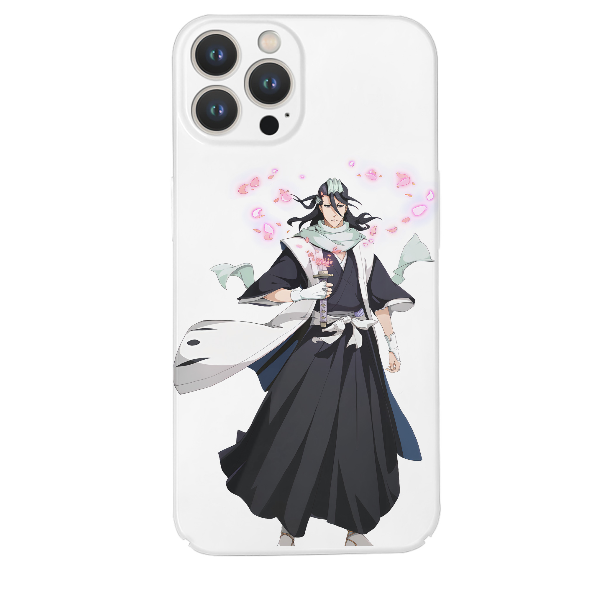 （画像用） ブリーチ くちき びゃくや BLEACH Kuchiki Byakuya 【iPhone 14シリーズ対応】ハードケース